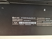 8x monitor hp, e243, 2019 - afbeelding 8 van  34