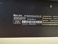 8x monitor hp, e243, 2019 - afbeelding 26 van  34