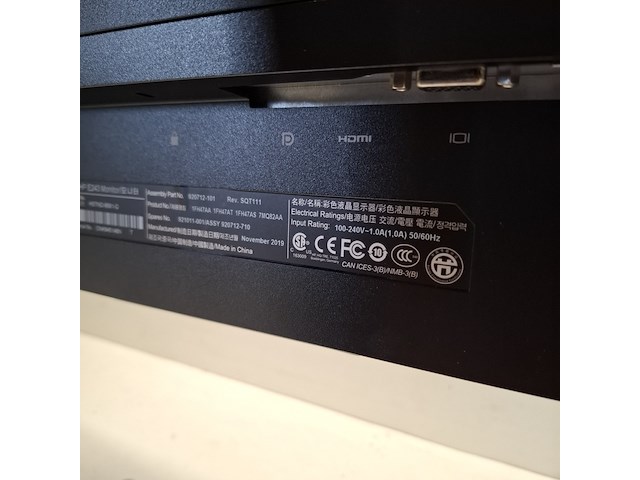 8x monitor hp, e243, 2019 - afbeelding 30 van  34