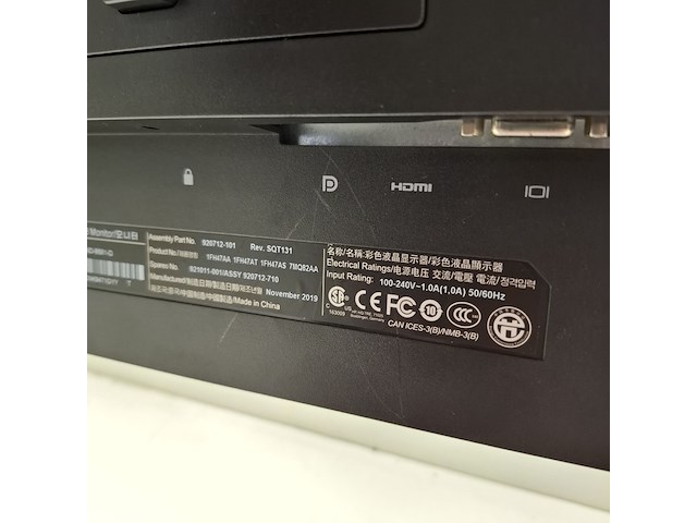 8x monitor hp, e243, 2019 - afbeelding 5 van  34