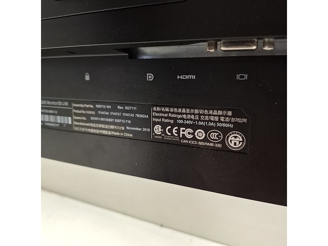 8x monitor hp, e243, 2019 - afbeelding 14 van  34