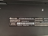 8x monitor hp, e243, 2019 - afbeelding 17 van  34