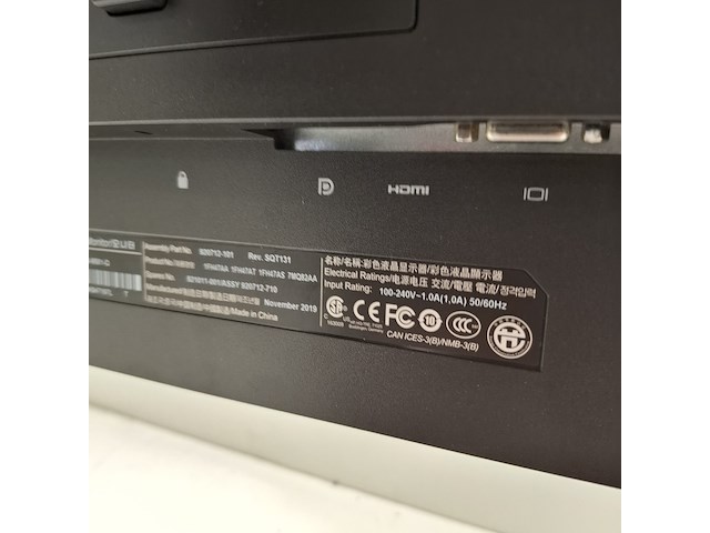 8x monitor hp, e243, 2019 - afbeelding 18 van  34