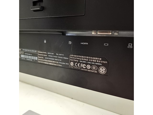 8x monitor hp, e243, 2019 - afbeelding 27 van  34