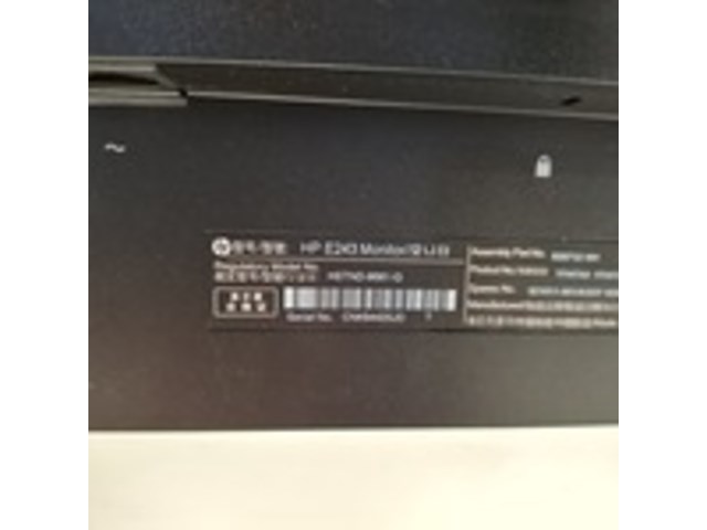 8x monitor, hp, e243, 2019 - afbeelding 8 van  34