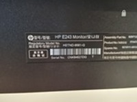 8x monitor, hp, e243, 2019 - afbeelding 21 van  34