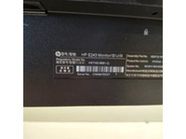 8x monitor, hp, e243, 2019 - afbeelding 26 van  34