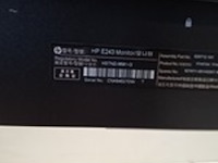 8x monitor, hp, e243, 2019 - afbeelding 33 van  34