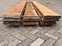 8x mora hardhouten balken fijnbezaagd, 50x300mm, lengte 400cm - afbeelding 3 van  3