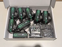 8x multi volt accu, hikoki, bsl 36a18x, en snellader uc18ysl3 - afbeelding 3 van  4