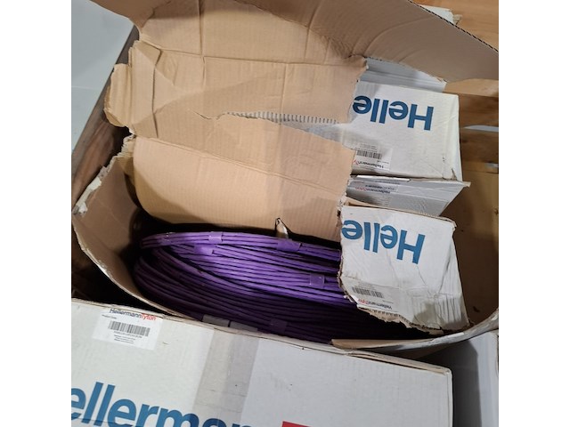 8x netwerk verlengkabel in doos, hellermanntyton - afbeelding 3 van  6