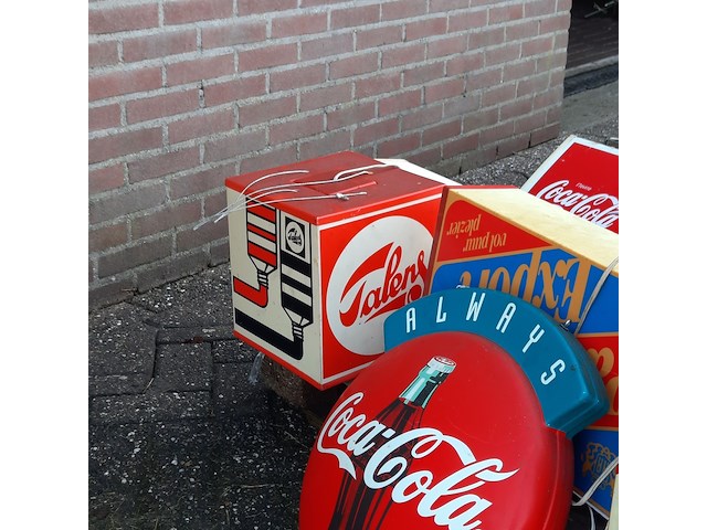 8x nostalgische lichtreclame borden - afbeelding 7 van  9