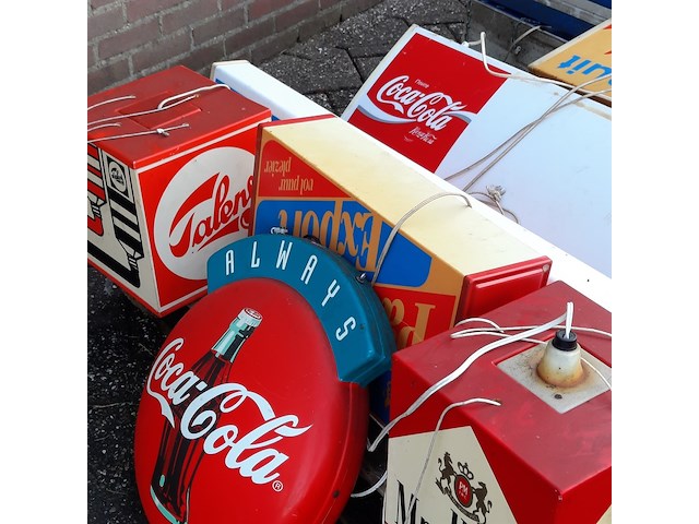 8x nostalgische lichtreclame borden - afbeelding 9 van  9