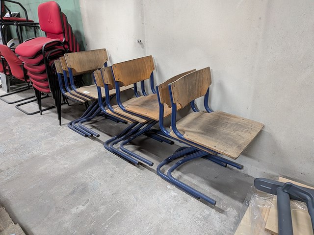 8x nostalgische stoel - afbeelding 1 van  5