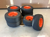 8x ongebruikt bridgestone 24x8.50-12 band met velg - afbeelding 2 van  9