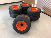 8x ongebruikt bridgestone 24x8.50-12 band met velg - afbeelding 3 van  9