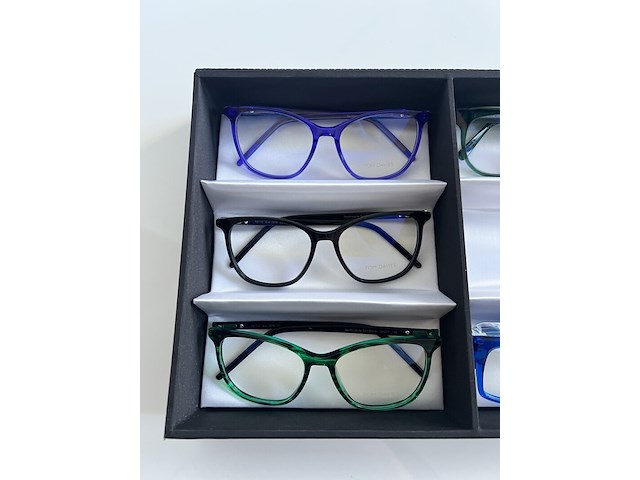 8x optische monturen, tom davies, in luxe opbergdoos/displaytray - afbeelding 10 van  17
