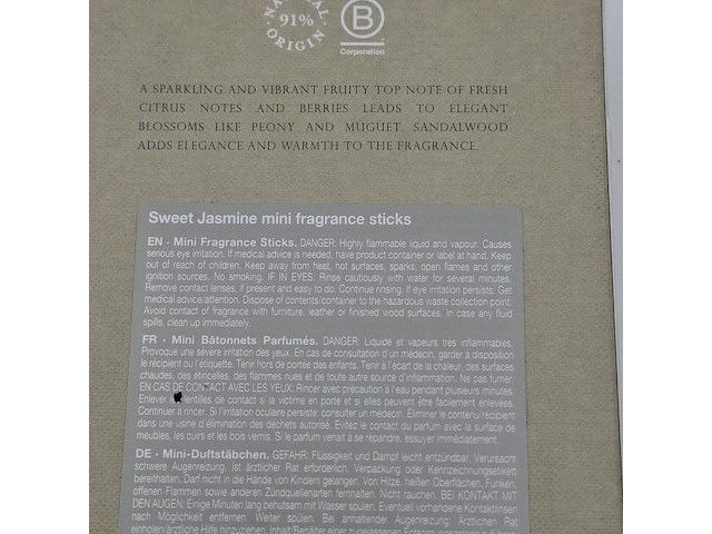 8x pak geurstokjes, rituals, sweet jasmine - afbeelding 5 van  6