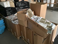 8x pallet met div. artikelen o.a. zeilen, goodiebags, gezichtsmaskers - afbeelding 8 van  9