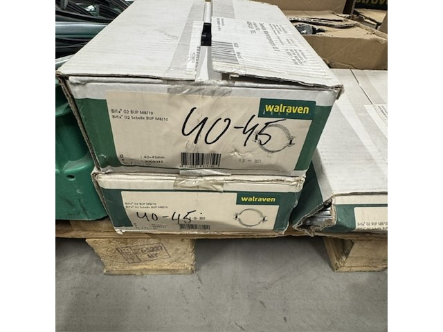 8x pallets met pijpbeugels - afbeelding 6 van  15