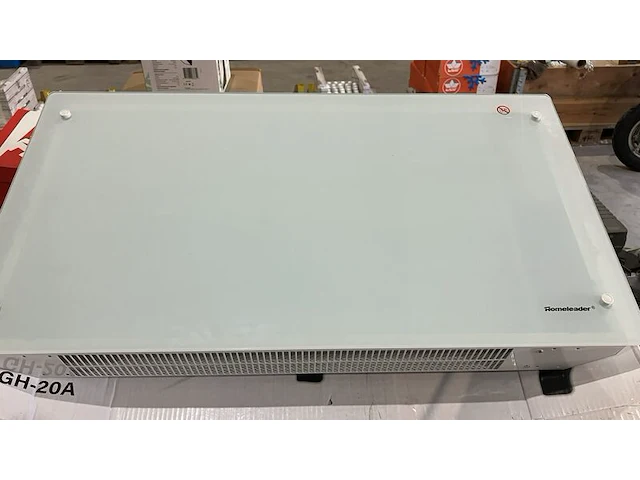 8x paneel kachel met thermostaat, homeleader, gh-20a - afbeelding 1 van  5