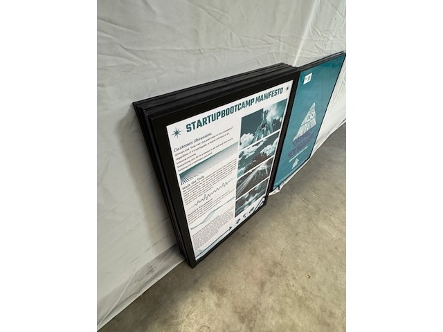 8x posterlijst, zwart - afbeelding 3 van  4