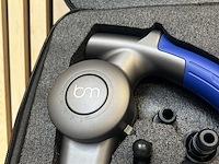8x premium massage gun in koffer met opzetstukken, bluemay - afbeelding 3 van  14