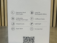 8x premium massage gun in koffer met opzetstukken, bluemay - afbeelding 10 van  14