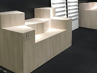 8x presentatiemeubels, houtnerf - afbeelding 9 van  13