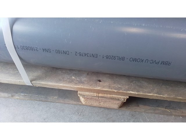 8x pvc pijp 160mm - afbeelding 7 van  7