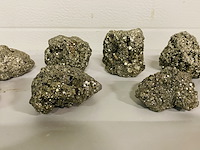 8x pyriet ruwe brokken - afbeelding 3 van  6