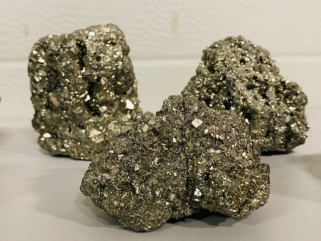 8x pyriet ruwe brokken - afbeelding 6 van  6