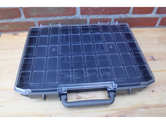 8x raaco carrylite 55/5x10 assortimentskoffer leeg - afbeelding 1 van  7