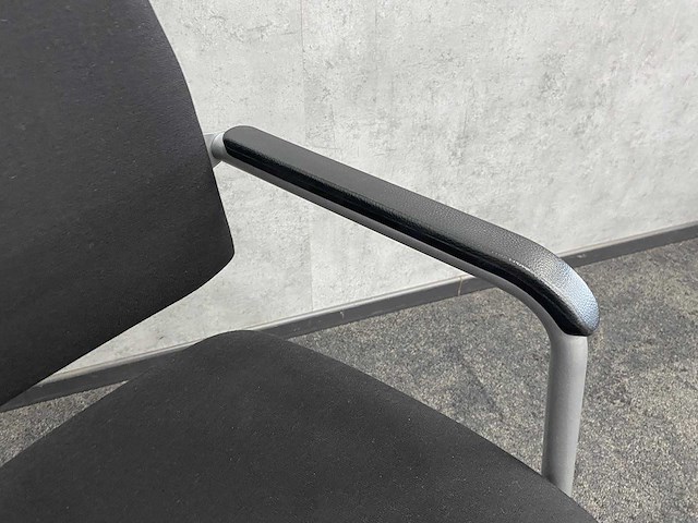 8x rohde&grahl - vergaderstoel zwart - afbeelding 6 van  8