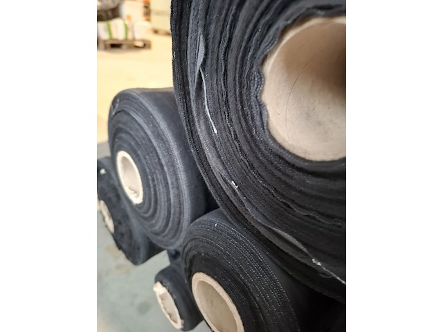 8x rol theatermolton brandwerend, zwart - afbeelding 7 van  7