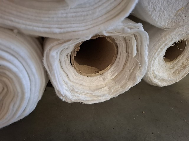 8x rol witte bedtextiel assorti - afbeelding 10 van  12