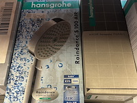 8x sanitair, badkamer toebehoren w.o. hansgrohe - afbeelding 4 van  9