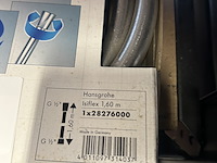 8x sanitair, badkamer toebehoren w.o. hansgrohe - afbeelding 9 van  9