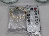 8x set glazen decoratiepotjes - afbeelding 4 van  15