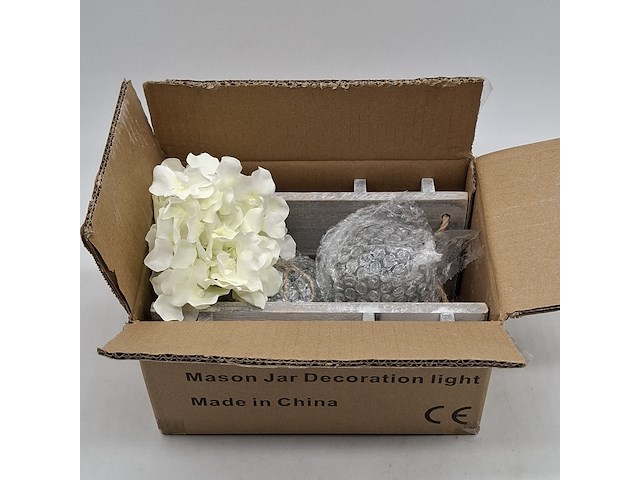 8x set glazen decoratiepotjes - afbeelding 6 van  15