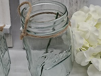 8x set glazen decoratiepotjes - afbeelding 10 van  15