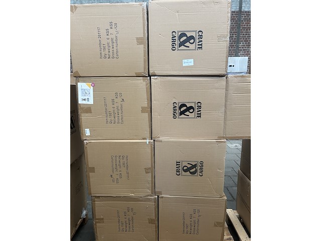 8x set van 2 bijzettafels, crate & cargo - afbeelding 1 van  3