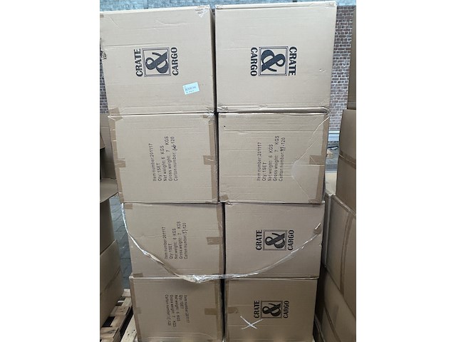 8x set van 2 bijzettafels, crate & cargo - afbeelding 1 van  3