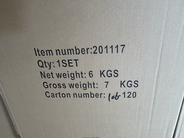 8x set van 2 bijzettafels, crate & cargo - afbeelding 2 van  3