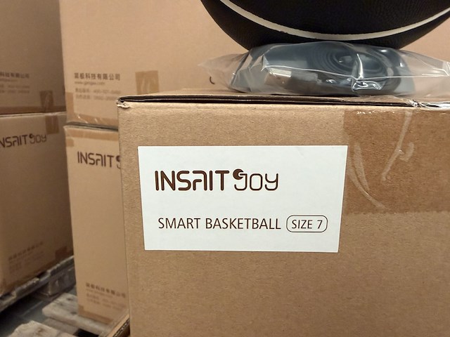 8x slimme basketbal maat 7 met oplader en kabel, insait joy - afbeelding 8 van  10