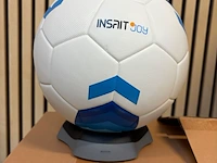 8x slimme voetbal met bewegingssensoren maat 5 met oplader en kabel, insait joy - afbeelding 5 van  9