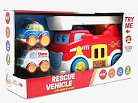 8x speelgoed brandweerauto-set - afbeelding 2 van  4