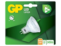 8x spot led gp lighting, 084983-ldce1, warm wit, mr16 - afbeelding 1 van  2