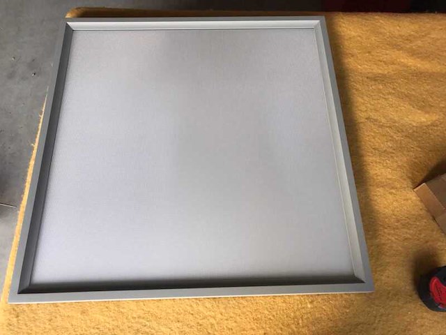 8x stan d plafond paneel led firalux, nx-6060s-40, grijs wit - afbeelding 4 van  6