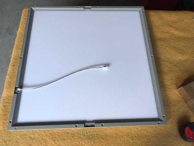 8x stan d plafond paneel led firalux, nx-6060s-40, grijs wit - afbeelding 5 van  6